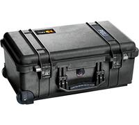 PELI 1510 valise à roulettes professionnelle résistante aux chocs, étanche à l'eau et à la poussière IP67, capacité 27L, fabriquée en Allemagne, avec insert en mousse personnalisable, couleur: noire