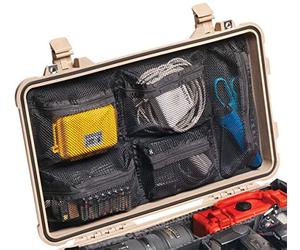 PELI 1519 Pochette Couvercle, Accessoire de la Valise Protector Originale, Compatible 1510 (Vendue séparément), Couleur : Noir