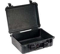 PELI 1520 valise de protection indestructible, IP67 étanche à l'eau et à la poussière, capacité de 24L, fabriquée en Allemagne, sans mousse, couleur: noire