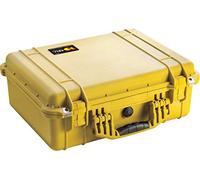 PELI 1520 valise de protection robuste pour les photographes professionnels, étanche IP67, capacité de 24L, fabriquée en Allemagne, sans mousse, jaune