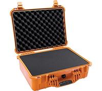 PELI 1520 valise de transport antichoc pour Matériel fragile, IP67 étanche à l'eau et à la poussière, capacité de 24L, fabriquée en Allemagne, avec insert en mousse personnalisable, orange