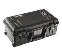 PELI 1535 Air Valise de protection allégée pour Équipement photographique, résistante eau et poussière, capacité de 27L, fabriquée aux US, avec insert en mousse personnalisable, couleur: noire