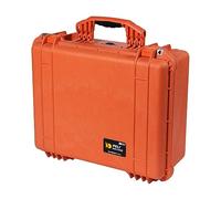 PELI 1550 valise de protection antichoc, étanche à l'eau et à la poussière IP67, capacité de33L, fabriquée en Allemagne, avec insert en mousse personnalisable, couleur: orange