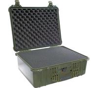 PELI 1550 Valise de Protection; Protection supérieure pour appareils photo, drones, jumelles, instruments; Étanche, Antipoussière, Incassable; Volume 25 L; Configuration: Avec Mousse; Couleur: Vert OD