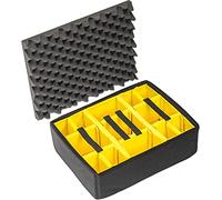 Peli 1555AIRDS Kit de séparateurs rembourrés, Accessoire de la Valise Peli Air Originale, Compatible avec : Peli Air 1555, Couleur : Noir/Jaune
