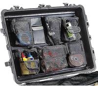 PELI 1639 Pochette Couvercle, Accessoire de la Valise Protector Originale, Compatible 1630, Couleur : Noir