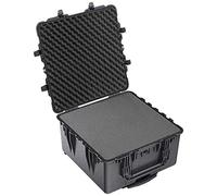 PELI 1640 valise de transport pour charges lourdes, étanche à l'eau et à la poussière IP67, capacité de 130L, fabriquée aux États-Unis, avec insert en mousse personnalisable, couleur: noire