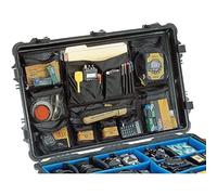 PELI 1659 Pochette Couvercle, Accessoire d'origine pour la Valise Protector, Compatible 1650, Couleur : Noir