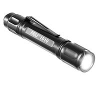 PELI 1910 Lampe de Poche Personnelle Premium Compacte à LED pour Les Travaux de Maintenance, Qualité Supérieure Idéale pour Les Électriciens, Mécaniciens, Étanche IPX7, 106 Lumens, Couleur : Noire