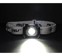 Peli 2750 Lampe Frontale Premium à LED Compatible Vision Nocturne, Qualité Supérieure Idéale pour Les Pompiers, Électriciens, Les Mécaniciens, Étanche IPX4, 259 Lumens, Couleur : Noire