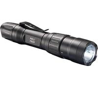 Peli 7600 Lampe de poche Tactique à LED Tricolore, Fiable et Utilisée par les Forces de Police du Monde Entier, Submersible IPX8, 944 Lumens, Couleur : Noire