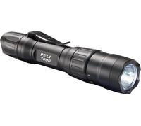 Peli 7600 Lampe de poche Tactique à LED Tricolore, Fiable et Utilisée par les Forces de Police du Monde Entier, Submersible IPX8, 944 Lumens, Couleur : Noire