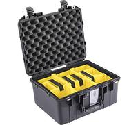 Peli Air Case 1507 Noir, avec système de séparation Divider Set de valises pour photo, étui de protection, étanche, étanche à la poussière, IP67
