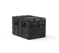 Peli HARDIGG BlackBox 7U Rack Mount, conteneur Portable Rack de 19 Pouces pour matériel électronique délicat, Hauteur du Rack : 7U, Longueur du Rack : 610 mm, Fabriqué aux Etats-Unis, Couleur: Noir