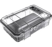 PELI M50 Micro Case - Petite Valise de Protection pour équipements précieux et Outils compacts ; Résistante à l’Eau, à la poussière et aux Chocs ; Volume 1 Litre ; Couleur : Noir/Transparent