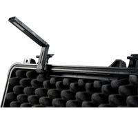PELI ModLight Pivot éclairage LED 140 lumens pour valises Peli Air, Protector et Storm, Modes Multicolores, autonomie Jusqu’à 18 h, Accessoire Original Couleur Noire