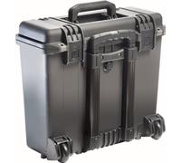 PELI Storm IM2435 valise à couvercle de chargement avec poignée télescopique, étanche à l'eau et à la poussière, capacité de 29L, fabriqué aux États-Unis, avec insert en mousse personnalisable, noire