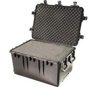 PELI Storm IM3075 valise de transport pour charges lourdes, étanche à l'eau et à la poussière, capacité de 181L, fabriquée aux États-Unis, avec insert en mousse personnalisable, couleur: noire