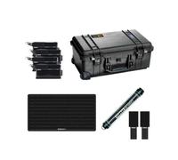 PELI valise 1510 + Crdbag panneau pour bagage Grid lid + Crdpouch Organizer bag 2x + Lampe bagage TORCH + Serrure pour lampe