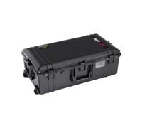 PELI valise Air 1615 trekpak noire+ mousse à roulettes
