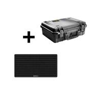 PELI valise étanche 1500 + Crdbag panneau pour bagage GRID LID