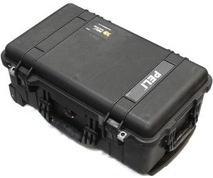 PELI Valise Peli Case 1510 Noire +Mousse+Roulettes