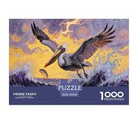 Pélican 1000 Pièces Puzzles pour Adultes Un Puzzle Difficile Jeu De Puzzle pour Toute La Famille Divertissement Puzzles Classiques pour Adultes Et Enfants À Partir De Décoration De La Maison 70x50cm/