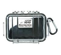 Pelican 1010-025-100 Micro-Etui avec Couvercle Transparent et Mousqueton