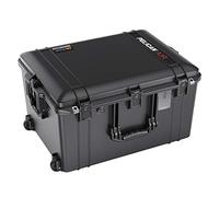 Pelican Air 1637 016370-0041-110 Étui avec séparateurs rembourrés (édition 2020 avec loquets à Bouton-Poussoir) Noir