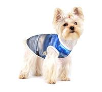 Pelican Birds Blue Sea Sky T-shirt sans manches en coton pour chien, gilet pour animal de compagnie, T-shirts légers imprimés pour petit