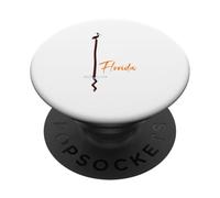 Pélican de Floride sur un empilage PopSockets PopGrip Adhésif