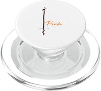 Pélican de Floride sur un empilage PopSockets PopGrip pour MagSafe