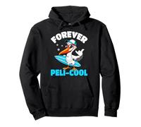 Pelican Forever Peli-Cool Surfing Pelican Bird Amoureux Sweat à Capuche