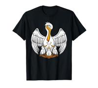 Pelican in Her Piety Symboles catholiques Traditionnels Masse Latine T-Shirt
