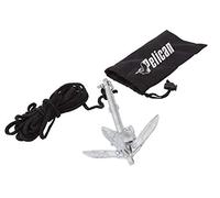 Pelican Kit d'ancrage Compact pour Kayak, canoë, Sup, gonflables ou Petits Bateaux, Sac de Rangement Pliable, idéal pour la pêche, Le Kayak, Le Bateau (0,7 kg)