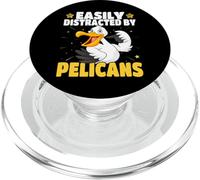 Pelican Lover Facilement distrait par Les pélicans PopSockets PopGrip pour MagSafe