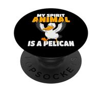 Pelican Mon Animal Spirituel est Un pélican PopSockets PopGrip Adhésif