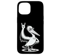 Pelican Punk Rock Rocker Heavy Metal Coque pour iPhone 15
