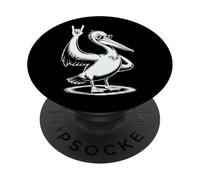 Pelican Punk Rock Rocker Heavy Metal PopSockets PopGrip Adhésif