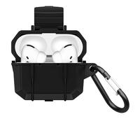 Pelican Série Marine - Coque pour AirPods Pro 3 avec Mousqueton [Compatible avec Chargement sans Fil] [Protection de qualité MIL] IP68 étanche et Robuste pour AirPods Pro 3 - Noir