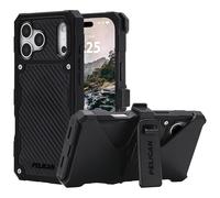 Pelican Shield Coque pour iPhone 17 Pro Max [Compatible avec MagSafe] Coque de téléphone Robuste avec Protection de qualité Militaire Contre Les Chutes de 7,3 m - Coque de téléphone Robuste avec Clip