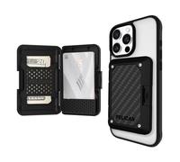Pelican Shield Portefeuille RFID et Porte-Cartes - Portefeuille RFID Compatible MagSafe pour Homme et Femme - Coque Rigide à Clipser - iPhone 15 Pro Max / 15 Pro / 15/14 Pro Max / 14 Pro / 13 12 Pro