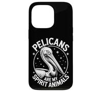 Pélicans Spirit Animals Funny Pelican Coque pour iPhone 13 Pro
