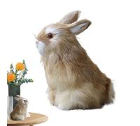 Pelice de peluche de Pâques - 6.5x5.51x3.54 pouces Peluche de lapin farcie | Animaux en peluche de lapin jouets en peluche | Simulation Rabbit Home Toy | Peluche de lapin rembourré | B
