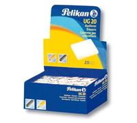 Pelikan 0arm20 - Pain Au Caoutchouc Ug 20 Blanc - Paquet De 20 Pcs