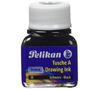 Pelikan - 1 Flacon d'encre de Chine de couleur Noire - 10 ml