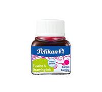 Pelikan 201517 Encre de chine A flacon 10 ml Carmin