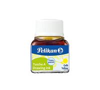 Pelikan 201541 Encre de Chine A Flacon 10 ML Jaune