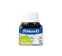 Pelikan 201640 Encre de chine A flacon 10 ml Sépia