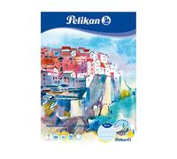 Pelikan 236812, Bloc de Papier pour Aquarelle DIN A4 avec 20 Feuilles, C4/20